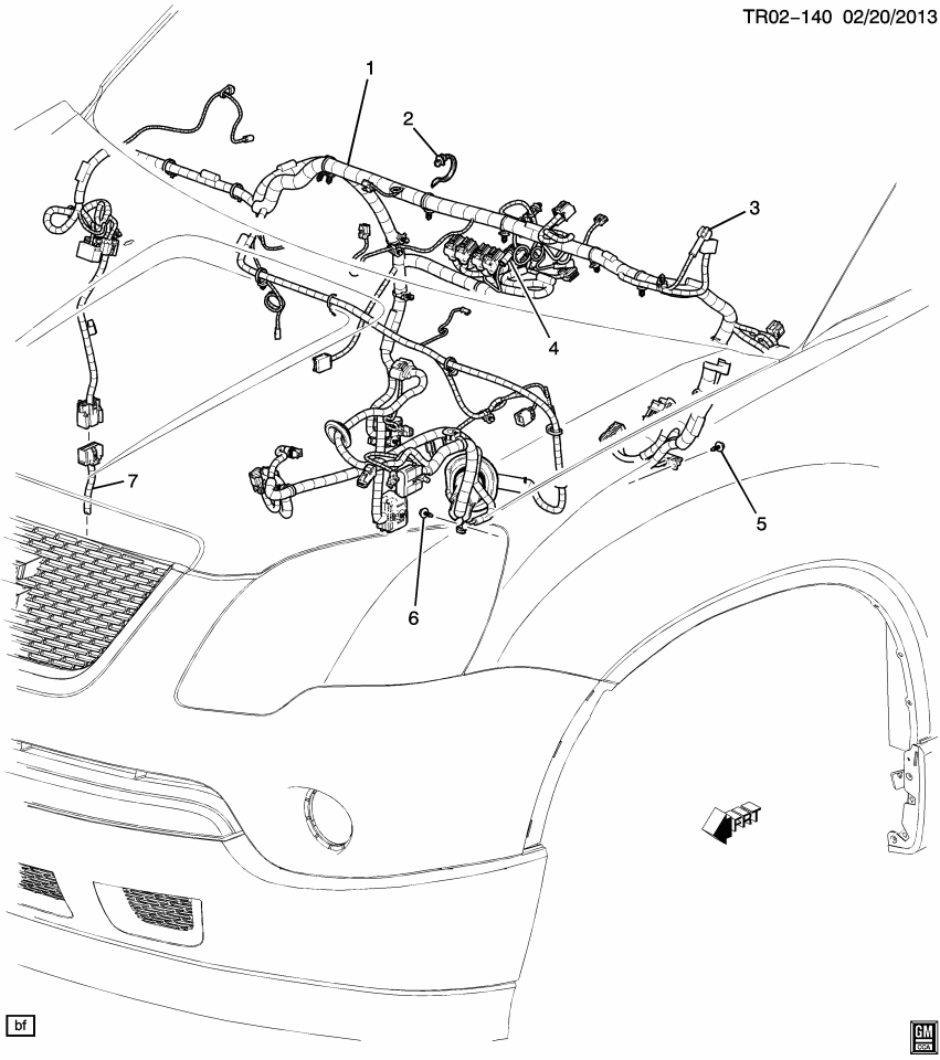 GM 22960398 Harness Assembly, Instrument Panel Wiring