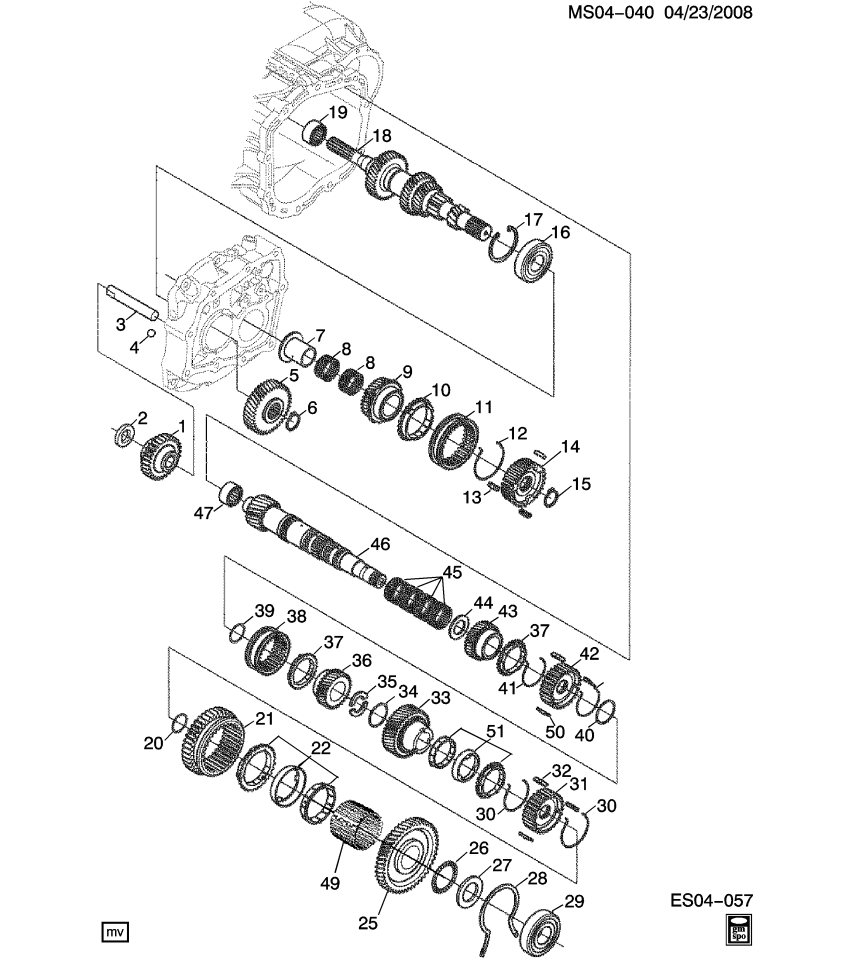 GM 90235914 Retaining Rg, Thrust Washer Sicherungsring