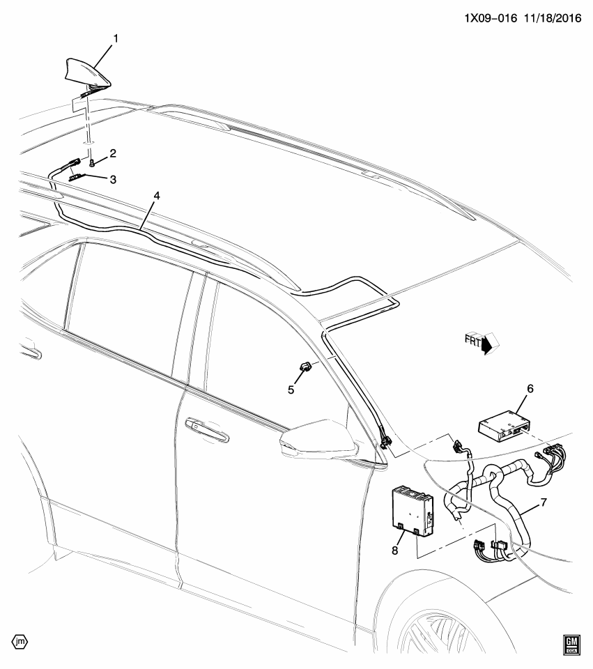 GM 84677810 Radio Assembly, Rcvr Eccn=5A992