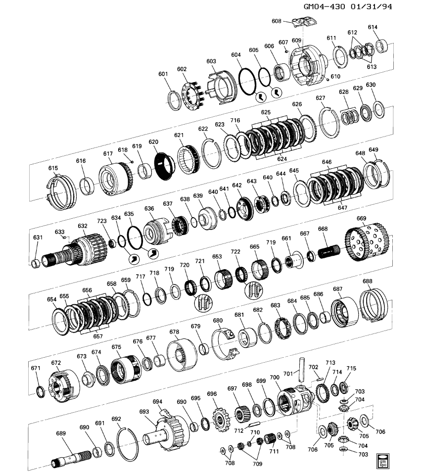 GM 8644052 Plug, Driven Sprocket Support