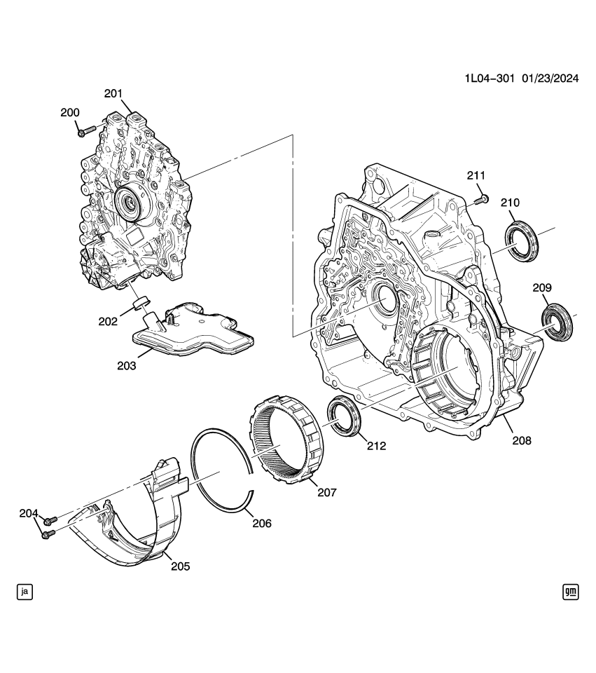 GM 24271413 Gear, Front Differential Ring
