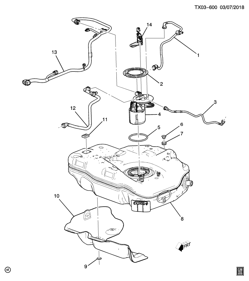 GM 84097097 Hose Assembly, Evap Emission Canister Vent