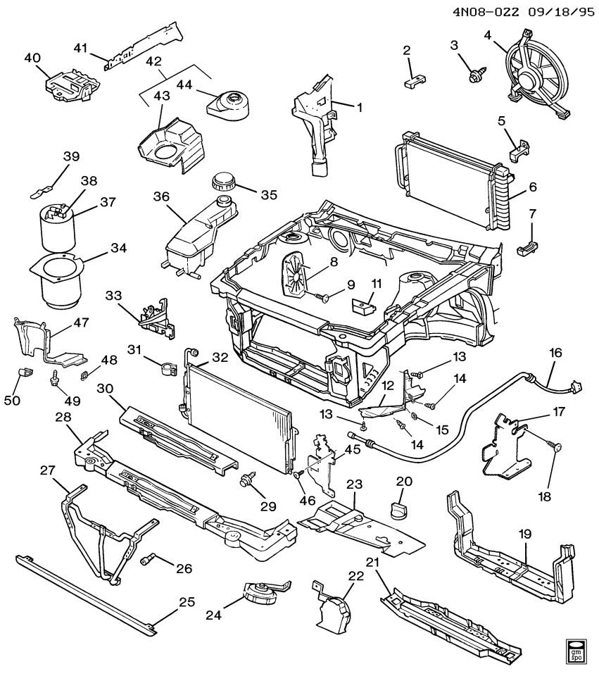 GM 22636190 Shield, Air Intake Splash
