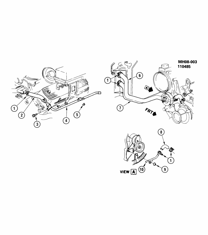 GM 25525026 Pipe,Heater Outlet