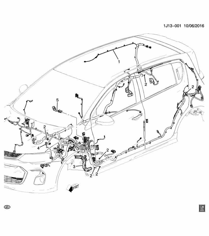 GM 42643819 Harness Assembly, Body Wrg