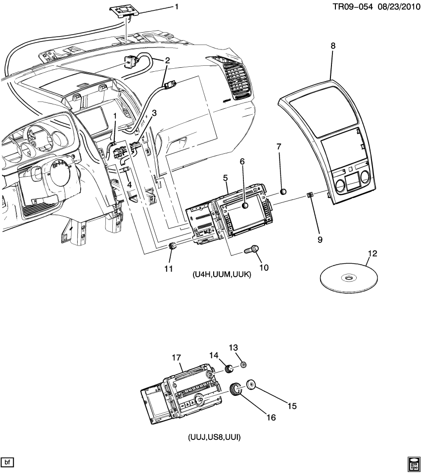 GM 22921422 Radio Assembly, Receiver & Control & Nav Eccn=7A99