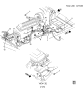 Diagram for 1993 Chevrolet Beretta Battery Cable - 12157299