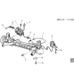 Diagram for 1996 Cadillac Seville Ride Height Sensor - 22153239