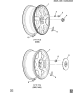 Diagram for 2002 Cadillac Seville Spare Wheel - 9593846