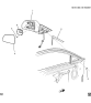 Diagram for 2013 Cadillac CTS Side View Mirrors - 25828071