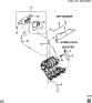 Diagram for Chevrolet Epica EGR Valve - 25183354