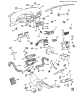 Diagram for 1993 GMC G2500 Instrument Panel Light Bulb - 25089349