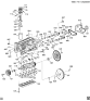 Diagram for Hummer H3 Balance Shaft Bearing Set - 12604128