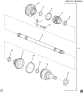 Diagram for 2021 Chevrolet Camaro Universal Joint - 84449191