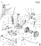 Diagram for 1986 Oldsmobile 98 Wheel Bearing - 12413025