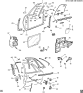 Diagram for Oldsmobile 88 Window Channel - 25557108