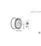 Diagram for 1997 Cadillac Seville Spare Wheel - 9593090