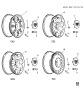 Diagram for 1994 Cadillac Seville Spare Wheel - 3636690