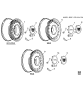 Diagram for 1994 Cadillac Seville Spare Wheel - 3635445