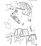 Diagram for Oldsmobile 88 Window Channel - 25557111