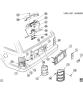 Diagram for 1988 Chevrolet Celebrity Tail Light Connector - 8912750