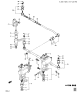 Diagram for 1995 Pontiac Sunrunner Idler Arm Bracket - 96064806