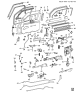 Diagram for Oldsmobile Toronado Window Channel - 20632175