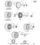 Diagram for 1990 Cadillac Seville Spare Wheel - 9591127