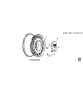 Diagram for 1997 Cadillac Seville Spare Wheel - 9593087