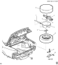 Diagram for 2002 Cadillac Seville Spare Wheel - 9592715