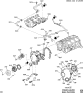 Diagram for 2001 Buick Century Timing Cover Gasket - 10189276