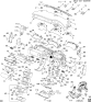 Diagram for 1999 Cadillac Seville Instrument Cluster - 25702210