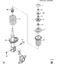 Diagram for 2009 Chevrolet Aveo Shock And Strut Mount - 95015324