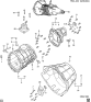 Diagram for 2008 GMC Savana Back Up Light Switch - 24221125