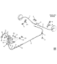 Diagram for 1990 Pontiac Bonneville Parking Brake Cable - 25534160