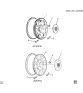 Diagram for 1997 Cadillac Seville Spare Wheel - 9593094
