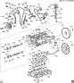 Diagram for Pontiac Solstice Balance Shaft Bearing Set - 12581395
