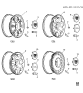 Diagram for 1995 Cadillac Seville Spare Wheel - 3539338
