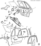Diagram for 1993 Buick Park Avenue Door Lock - 16630856