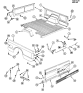 Diagram for 1993 GMC Sonoma Door Striker - 14067298