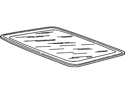 GM 10127828 Window Assembly, Sun Roof
