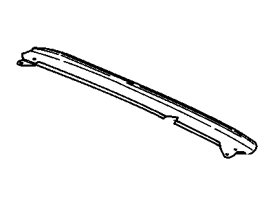 GM 12392888 GUTTER, Sun Roof Frame