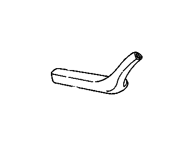 GM 16637310 ARMREST, Rear Side Door Armrest