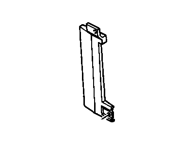 GM 15522563 Extension, Radiator Air Side Baffle, Right