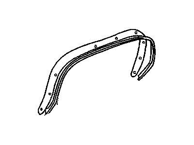 GM 1617920 Molding, Front Fender Wheel Opening