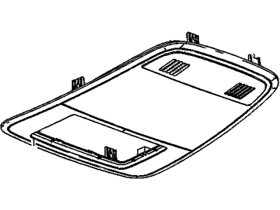 GM 9075019 Console,Roof