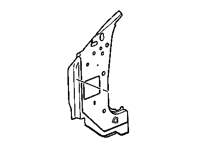 GM 22772866 Panel Kit, Body Hinge Pillar Inner