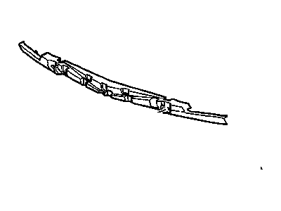 GM 25880230 Absorber, Front Bumper Fascia Energy Lower