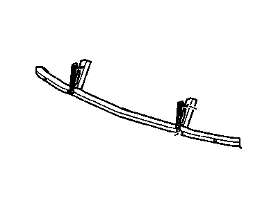 GM 25860887 Bar, Front Bumper Lower Imp