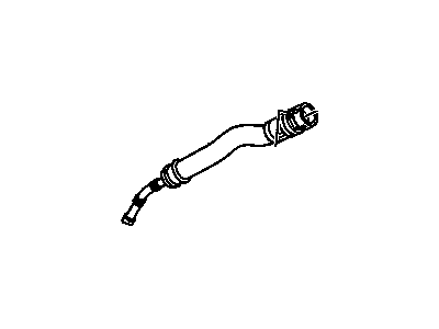 2002 Buick Lesabre Fuel Filler Hose - 25727011